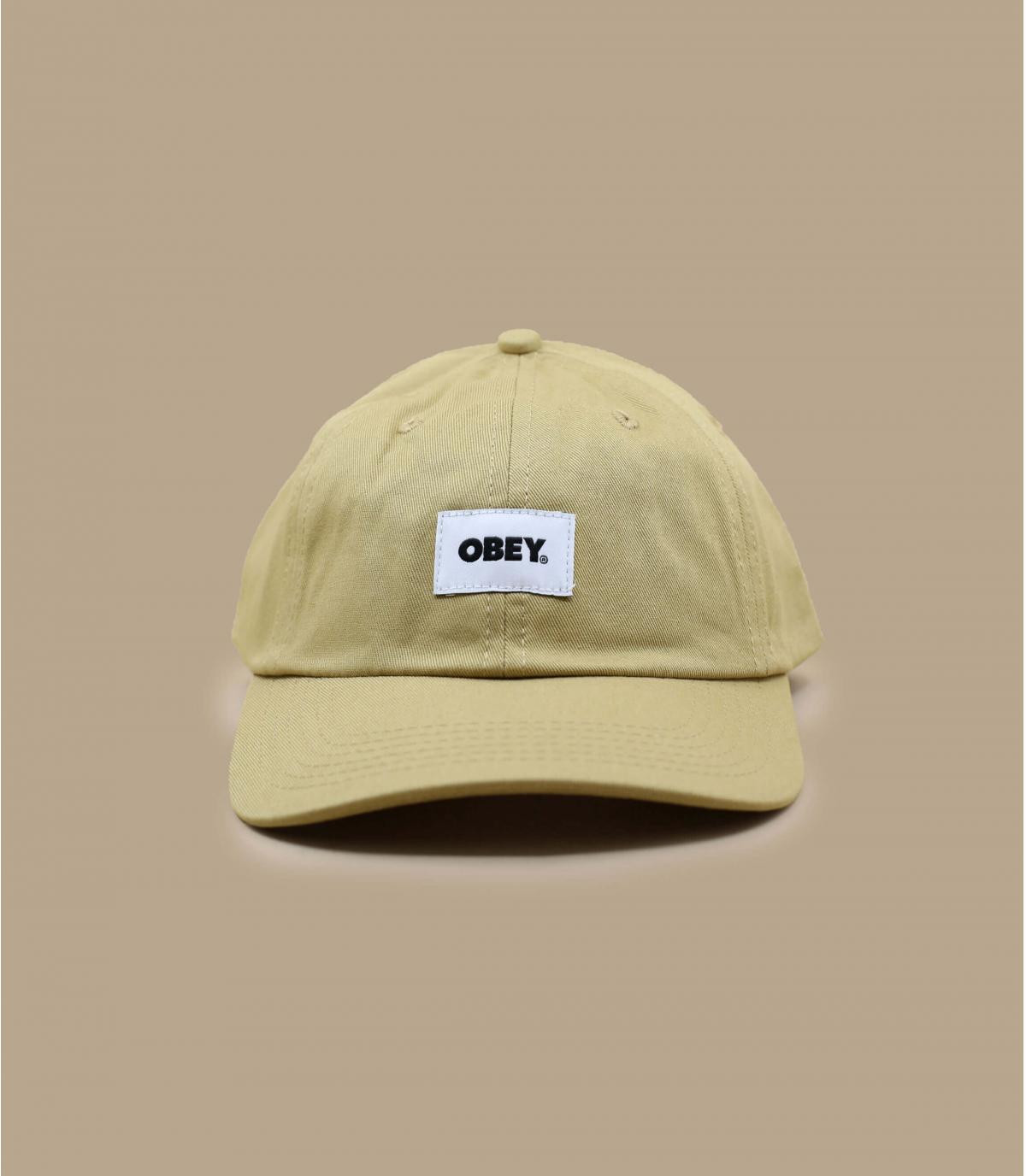 Bold Label Organic 6 Panel almond Obey